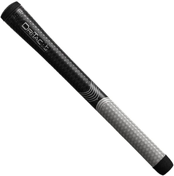 Winn Grips Winn Dri-Tac LT (Less Taper) Golf Grip (Standard), Black