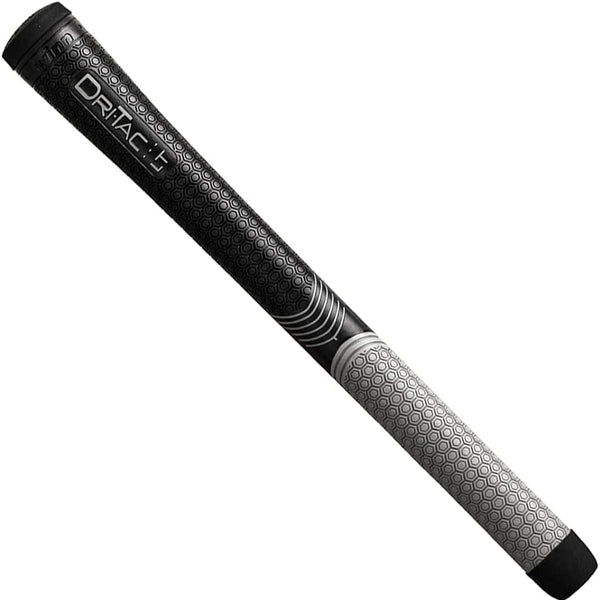 Winn Grips Winn Dri-Tac LT (Less Taper) Golf Grip (Standard), Black