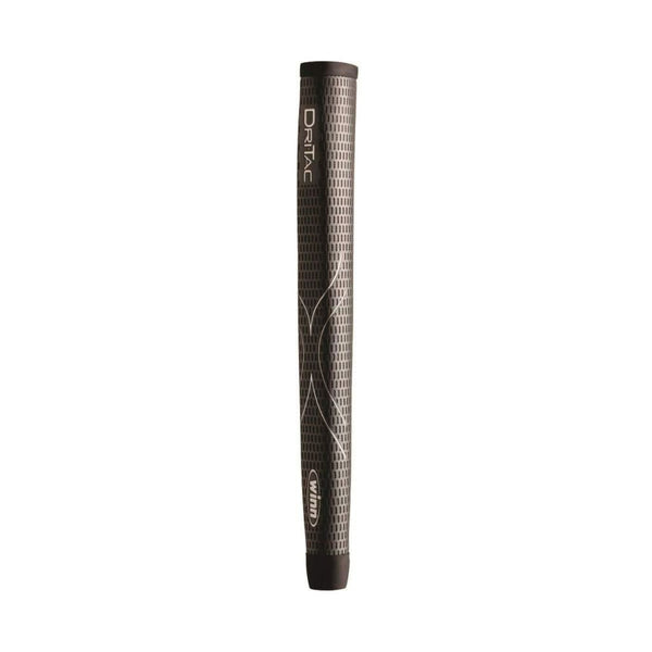 Winn DriTac Midsize Pistol Putter Golf Grip, Dark Gray - Golf Country Online