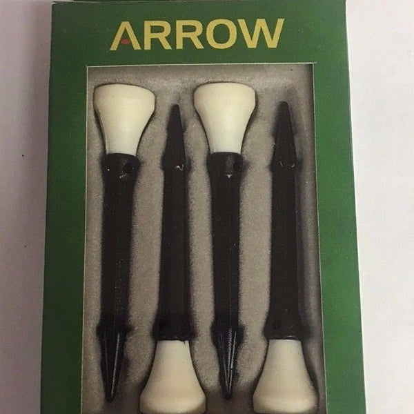 Golf Pro Arrow Tees, Rubber Head Tees, Random Colors - Golf Country Online