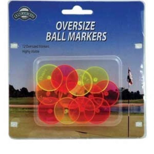 OnCourse Oversize Neon Ball Markers - Golf Country Online