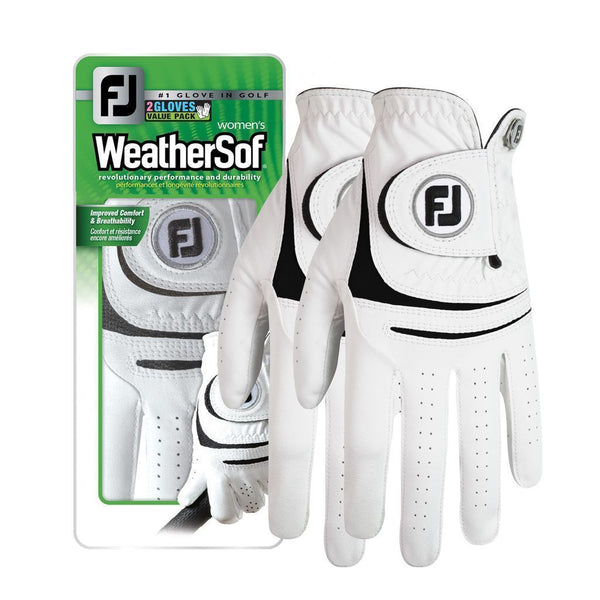 FootJoy WeatherSof 2-Pack Women's Golf Glove - Value Pack - Select Size - Golf Country Online