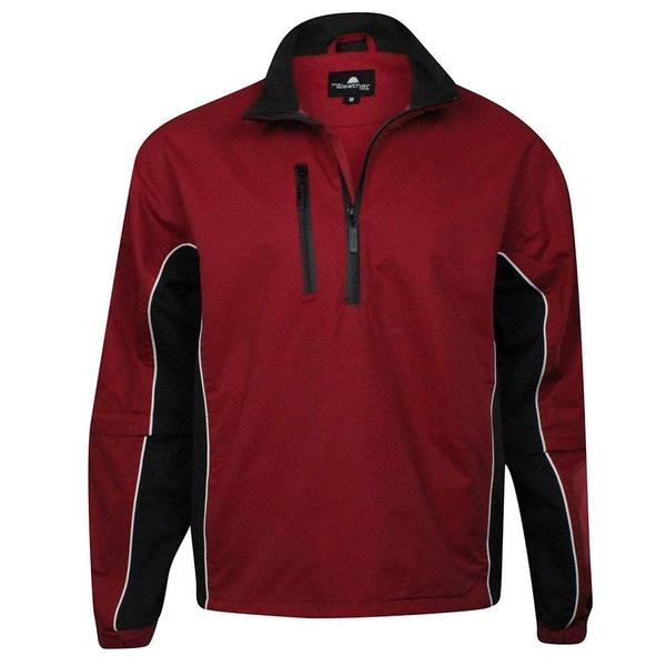 The Weather Company Men's Microfiber Rain Shirt Red/Black/White (SMALL) - Golf Country Online