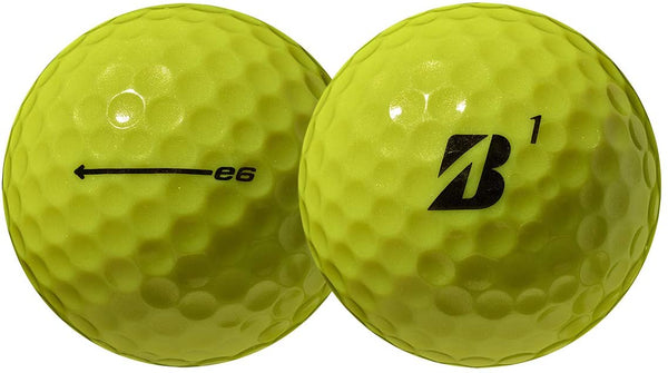 Bridgestone e6 Golf Balls (One Dozen) - Yellow