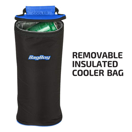 Bag Boy Golf- Chiller Cart Bag (BLACK/CHARCOAL/ROYAL) - Golf Country Online