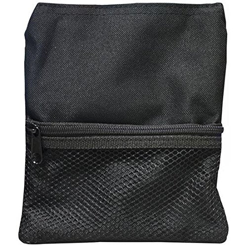 ONCOURSE 3 ZIPPER POUCH - BLACK - Golf Country Online