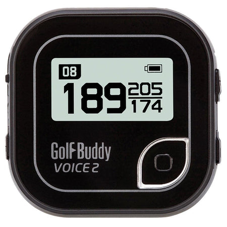 GolfBuddy Voice 2 Golf GPS/Rangefinder (BLACK) - Golf Country Online