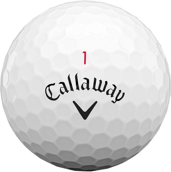 Callaway 2021 Chrome Soft X Golf Balls (ONE DOZEN - WHITE)