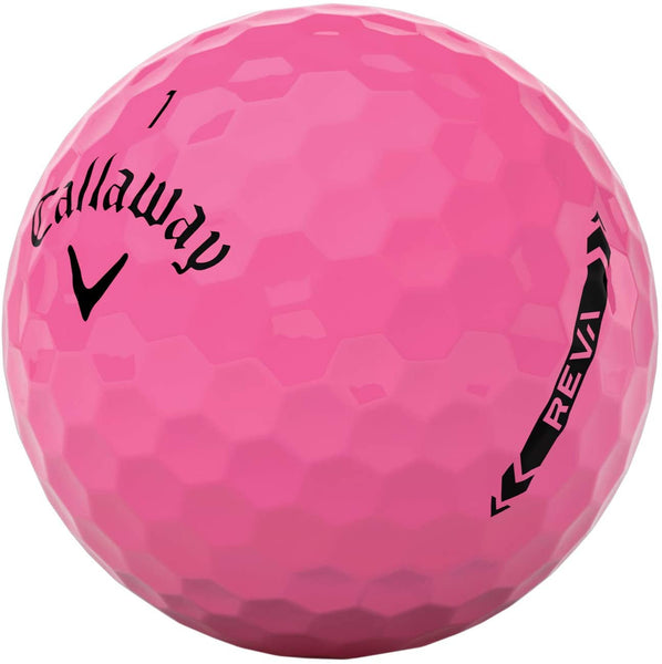 Callaway 2023 REVA Golf Balls (One Dozen) - Pink
