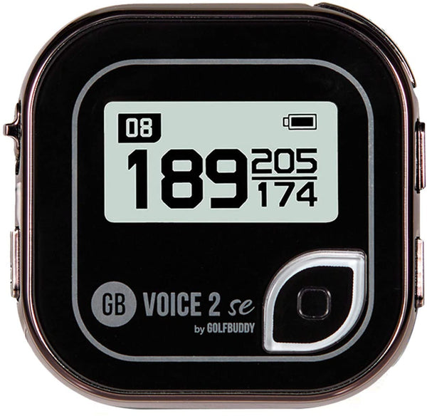 GolfBuddy Voice 2se Golf GPS/Rangefinder - BLACK