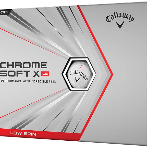 Callaway 2021 Chrome Soft X LS Golf Balls (One Dozen)