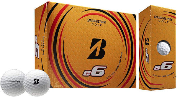 Bridgestone e6 Golf Balls (One Dozen) - White