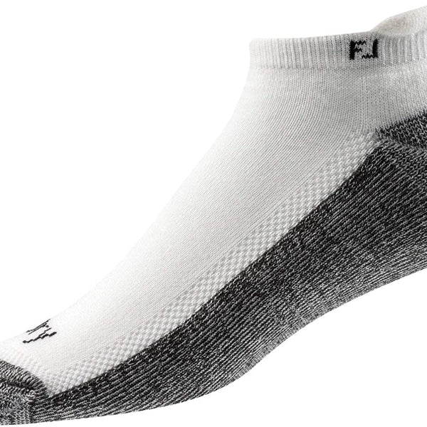 FootJoy Mens ProDry Roll Tab Socks  - White