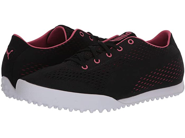 PUMA Women's Monolite Cat Engineered Mesh Golf Shoe - BLACK (192988-02)