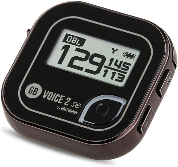 GolfBuddy Voice 2se Golf GPS/Rangefinder - BLACK