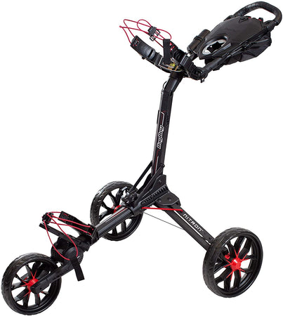 BagBoy Nitron Golf Push Cart - Black/Red