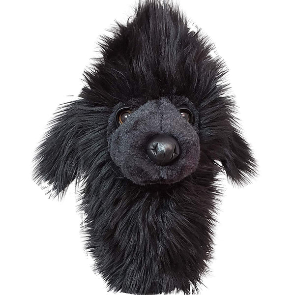 Daphne's Headcovers- Black Poodle Hybrid/Utility Animal Headcover - Golf Country Online