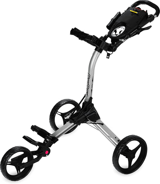 Bag Boy Compact 3 Push Cart (Silver/Black)