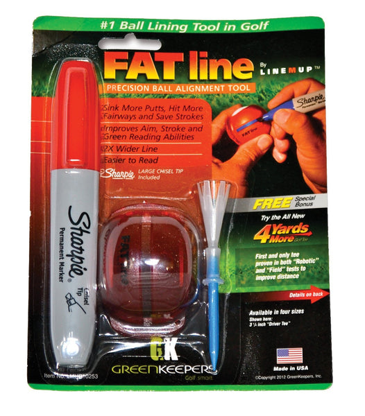Green Keeper Line M Up Fat Line Ball Alignment Tool - Golf Country Online