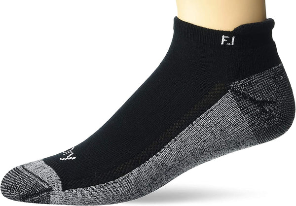 FootJoy Mens ProDry Roll Tab Socks (2 PAIRS)  - Black