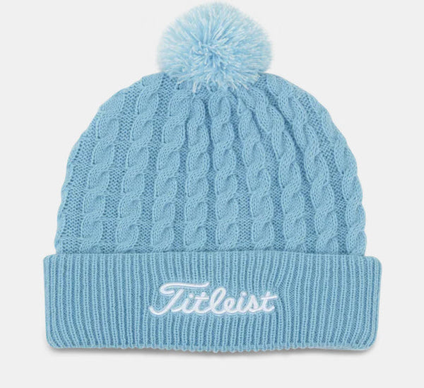 Titleist Cable Knit Pom Pom Hat
