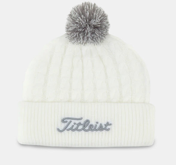 Titleist Cable Knit Pom Pom Hat