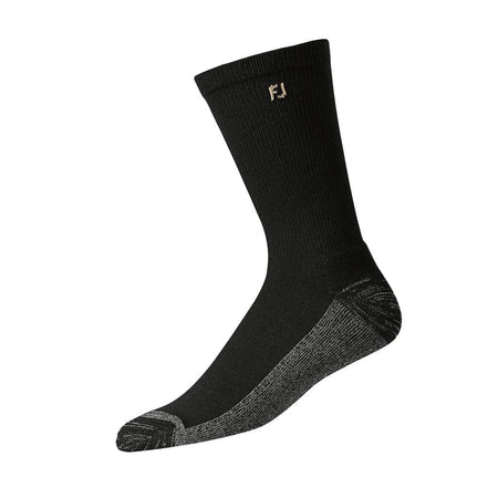 FOOTJOY MENS PRODRY EXTREME CREW XL SOCKS BLACK (SHOE SIZES 12-15) - Golf Country Online