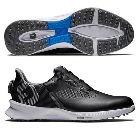 Footjoy FUEL BOA Spikeless - Black/Black