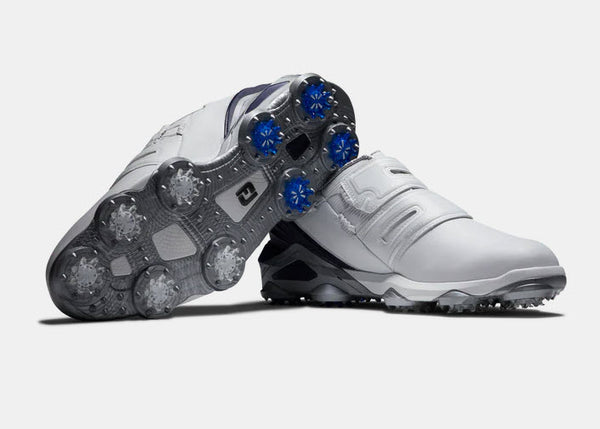 FootJoy Tour Alpha Dual BOA Men's Golf Shoe - White/Grey