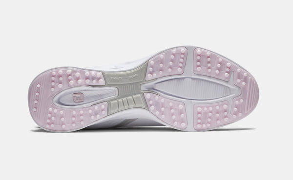 FootJoy Ladies Fuel BOA #92370 Golf Shoes - White/White/Pink