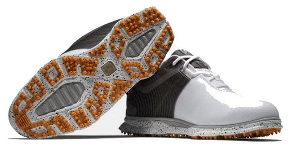 FootJoy Men's Pro/Sl Golf Shoes 53863 WHITE/MULTI/BLACK