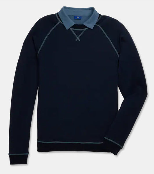 FootJoy French Terry Modern Lifestyle Crew Neck Sweater