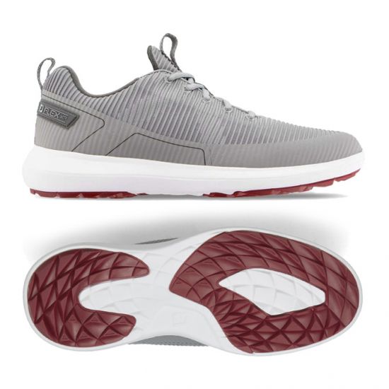 FootJoy Men's FJ Flex Xp Grey Golf Shoes #56251 - 8.5M