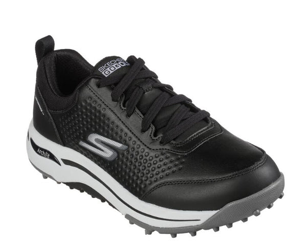 Skechers Men's Go Golf Arch Fit - Set Up Golf Shoe - Black/White