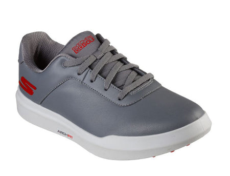 Skechers Go Golf Men's Drive 5 Golf Shoe - Grey/Red