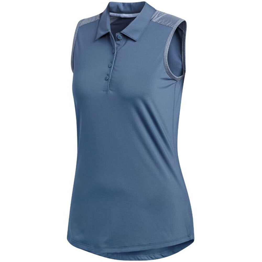 afskaffet symmetri søn Adidas Women's Ultimate Heathered Sleeveless Polo - Tech Ink – Golf Country  Online