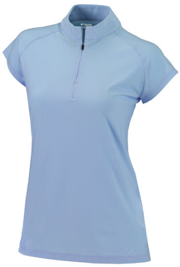 Columbia Golf 2021 Women's Omni-Wick Club House Cap Sleeve Polo