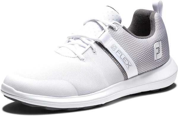 FootJoy Men's Flex Golf Shoe - White #56120