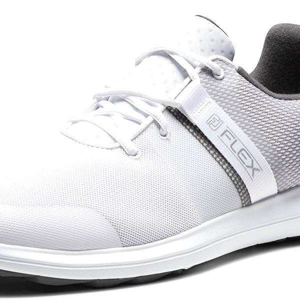 FootJoy Men's Flex Golf Shoe - White #56120