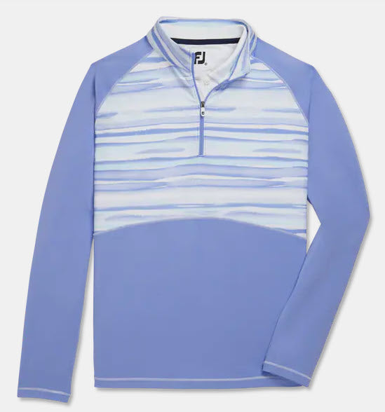 FootJoy Women's Watercolor 1/2 Zip Mid-Layer Pullover