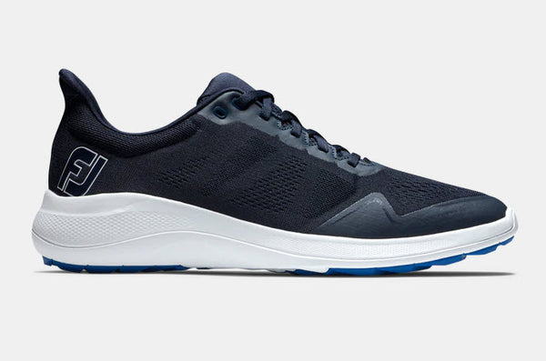 FootJoy Flex Spikeless Golf Shoe - Navy/White/Blue
