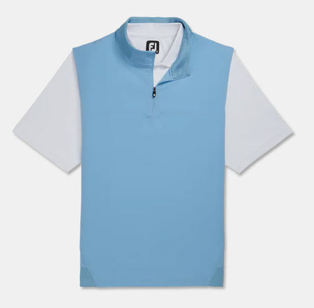 FootJoy Men's Stretch Woven 1/2 Zip Golf Vest