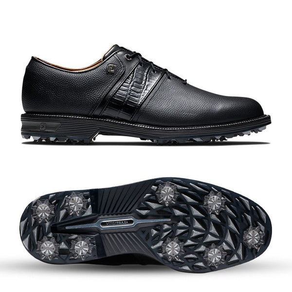 FootJoy Men's Premiere Series-Packard Golf Shoe (53924) - Black/Black