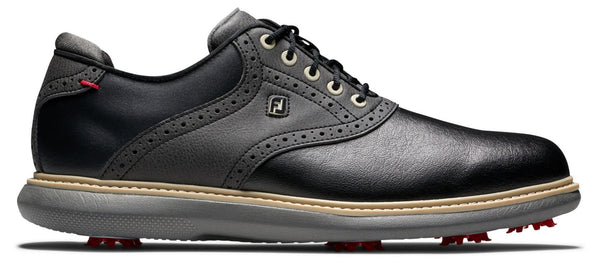 FootJoy Men's Traditions Golf Shoe - 57904 BLACK
