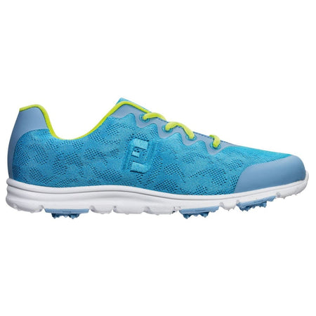 FootJoy Spikeless Ladies Enjoy Golf Shoes Pool Blue - 95702 - PREVIOUS SEASON - Golf Country Online