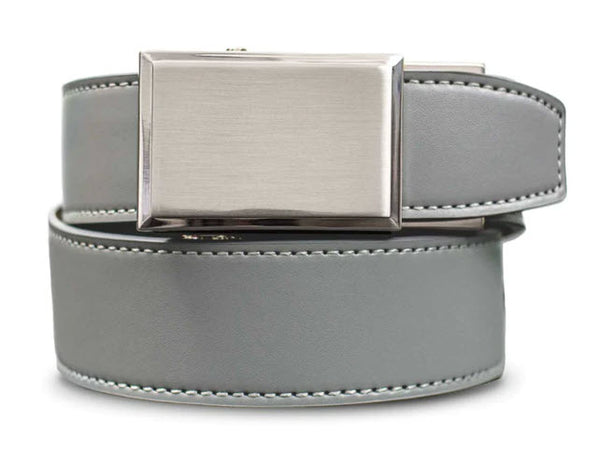 Nexbelt Classic Beveled Shield V.3 Smooth Grey