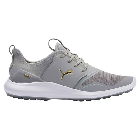PUMA IGNITE NXT LACE GOLF SHOES (HIGH RISE-TEAM GOLD-WHITE) 192225 03 - Golf Country Online