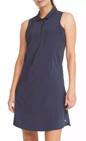 PUMA Cruise Women's Sleeveless Golf Dress - Navy