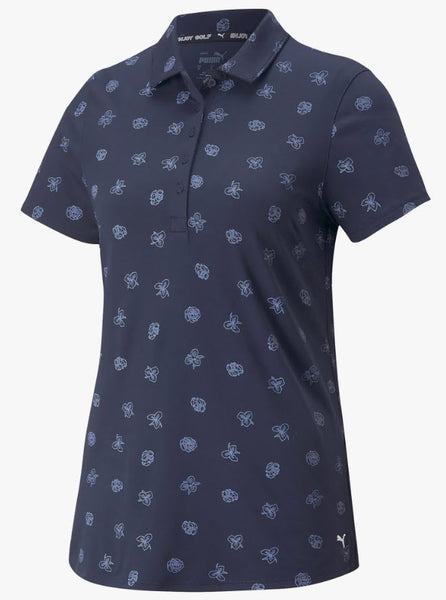 PUMA Golf Women's Cloudspun Garden Polo