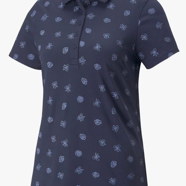 PUMA Golf Women's Cloudspun Garden Polo